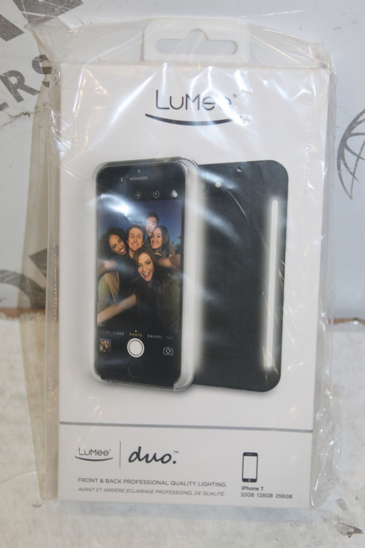 Lot To Contain 10 Lummee Duo iPhone 7 Black Light Up Phone Cases Combined RRP £500 (Pictures Are For
