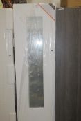 Essential Door Care Glass Panel Door RRP £200 (18008) (Appraisals Are Available Upon Request)(
