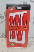 Lot To Contain 3 Brand 5 Piece Insulated Screwdriver Sets Combined RRP £