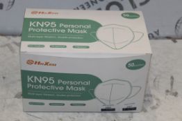 Box Of The Hoxon KN95 Masks (Appraisals Are Available Upon Request) (Pictures Are For Illustration