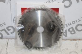 Lot To Contain 2 Wood Silver Cutting Saw Blades Combined RRP £80 (Appraisals Are Available Upon