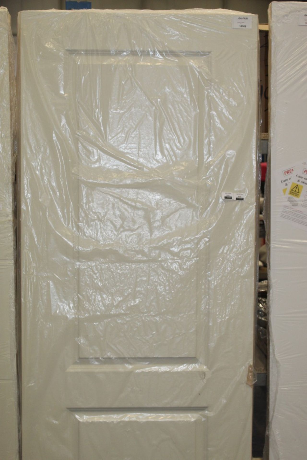 White 200 x 77cm Fire Door RRP £150 (Appraisals Are Available Upon Request)(Pictures Are For