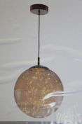 Boxed Neno Luchion Light LED Filament Single Globe Celling Light RRP £65 (16675) (Untested