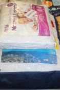 Lot to Contain 2 Assorted Items to Include Silent Night Air Max Single Mattress Toper and Dream