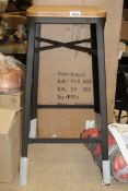 Boxed Terryn 73cm Bar Stool RRP £70 (18874) (Appraisals Are Available Upon Request) (Pictures Are