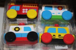 Lot to Contain 7 Boxed Brand New Sets of 4 My First Emergency Service Vehicles Sets Combined RRP £