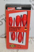 Lot To Contain 3 Boxed Piece Insulated Screwdriver Sets Combined RRP £90 (Appraisals Are Available