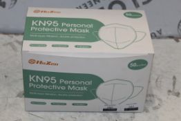 Box Of The Hoxon KN95 Masks (Appraisals Are Available Upon Request) (Pictures Are For Illustration