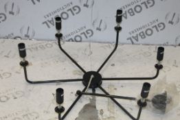 6 Arm Chandelier Style Ceiling Light RRP £170 (16543) (Appraisals Are Available Upon Request) (