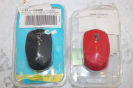 Lot to Contain 14 Assorted Rapoo Cordless Mice Combined RRP £200 (Pictures Are For Illustration