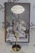 Boxed The Wedding of the Season Toasting Flutes Champagne Glasses Combined RRP £50 (Appraisals Are