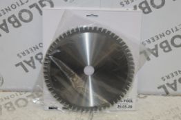 Lot To Contain 2 Boxed Aluminium Wood Cutting Saw Blades 260x30 Combined RRP £210 (Appraisals Are