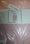 Bagged Higham's Brushed Cotton King Size Duvet Set in Pink RRP £50 (16406) (Appraisals Are Available