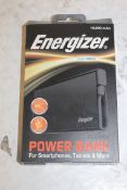 Lot to Contain 2 Boxed Energiser Hi-Tech Powerbank Combined RRP £80 (Untested Customer Returns)(