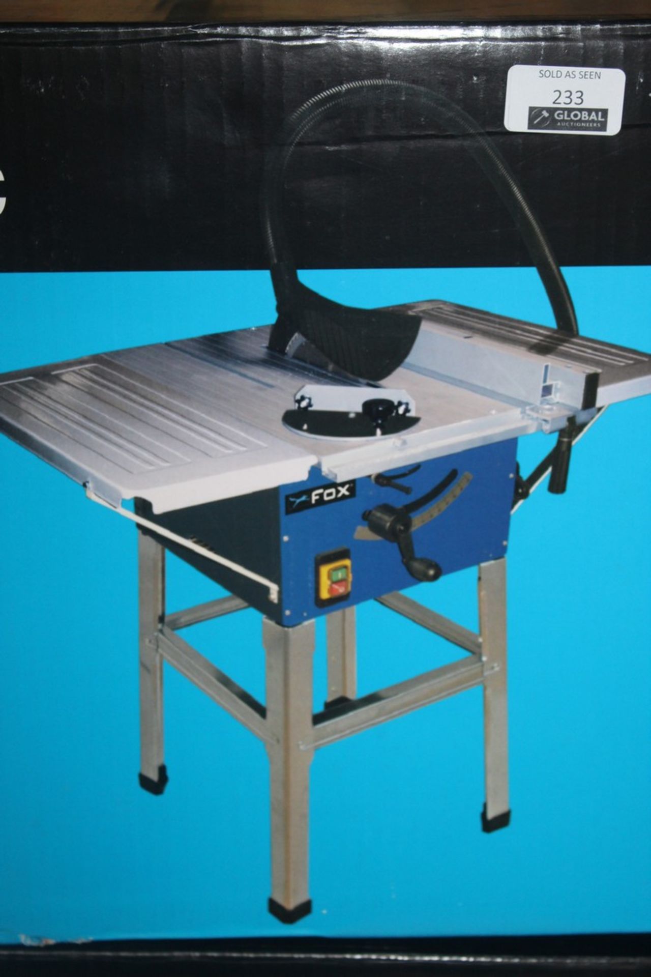 Boxed Fox F36552C Circular Saw Table RRP £180 (Pictures Are For Illustration Purposes Only) (