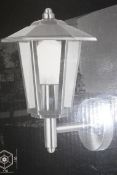 Boxed BTR VOLTEERA Outdoor Wall Lantern RRP £55 (Appraisals Are Available Upon Request)(Pictures Are