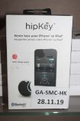 Boxed Hip Key 'Never Lose your iPhone or iPad' Tracking Device RRP £70 (Untested Customer Returns)(