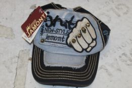 Lot To Contain 10 Brand New Jamont Brass Knuckle Baseball Caps Combined RRP £100
