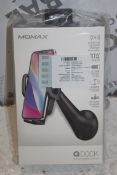 Boxed Momax Hugh Doc Wireless Charging Car Mounts RRP £50 (Appraisals Are Available Upon Request)(