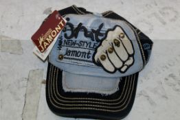 Lot To Contain 10 Brand New Jamont Brass Knuckle Baseball Caps Combined RRP £100