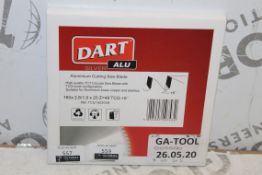 Lot To Contain 3 Boxed Silver ALU Aluminium Cutting Saw Blades Combined RRP £155 (Appraisals Are