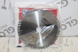 Lot To Contain 5 Silver Wood Cutting Saw Blades 235x30 Combined RRP £300 (Appraisals Are Available