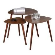 Boxed George Pham 3 Piece Nest Of Tables RRP £70 (18528) (Pictures Are For Illustration Purposes