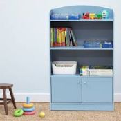 Boxed 106 Galbraith Light Blue Book Display Unit RRP £100 (1001) (Pictures Are For Illustration