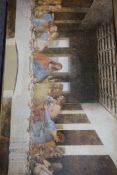 Jesus Last Supper Canvas RRP £75 (18415) (Pictures Are For Illustration Purposes Only) (Appraisals