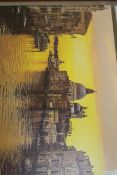 Stunning Sunset Glow In Venice Photograpic Print RRP £65 (14571) (Pictures Are For Illustration