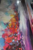Stratocumulus Painting On Print Canvas By Scott Naismith RRP £50 (18059) (Pictures Are For
