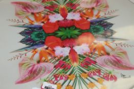 Signiture Collection Tropical Symmetry Canvas By Alyson Fennell RRP £40 (15514) (Pictures Are For
