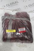 Bagged Herring Fleece Blanket In Wine Red RRP £60 (Pictures Are For Illustration Purposes Only) (
