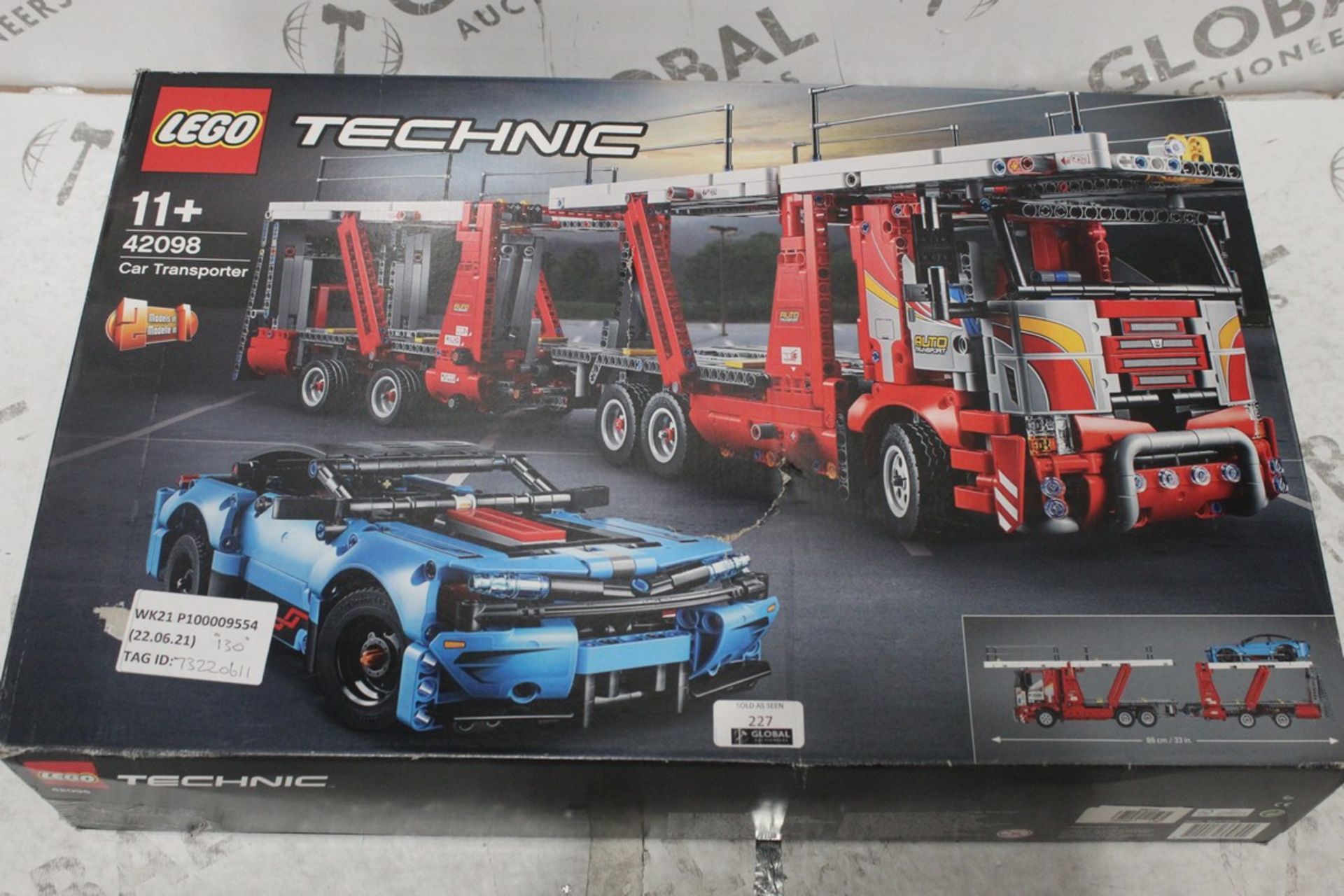 Boxed Lego Technic Car Transporter Pack RRP £130 (73220611) (Pictures Are For Illustration