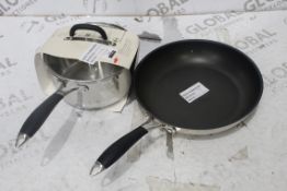 Assorted Items To Include A John Lewis And Partners The Pan 20cm Non Stick Saucepan And A John Lewis