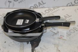 Assorted John Lewis & Partners Frying Pan, Cast Iron Grill Pan & Wok RRP £30-40 Each (81348505) (