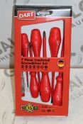 Boxed Brand New 7 Piece Insulated Screwdriver Sets