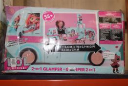 Boxed LOL Surprise 2 In 1 Glamper Van RRP £90 (1195039) (Pictures Are For Illustration Purposes