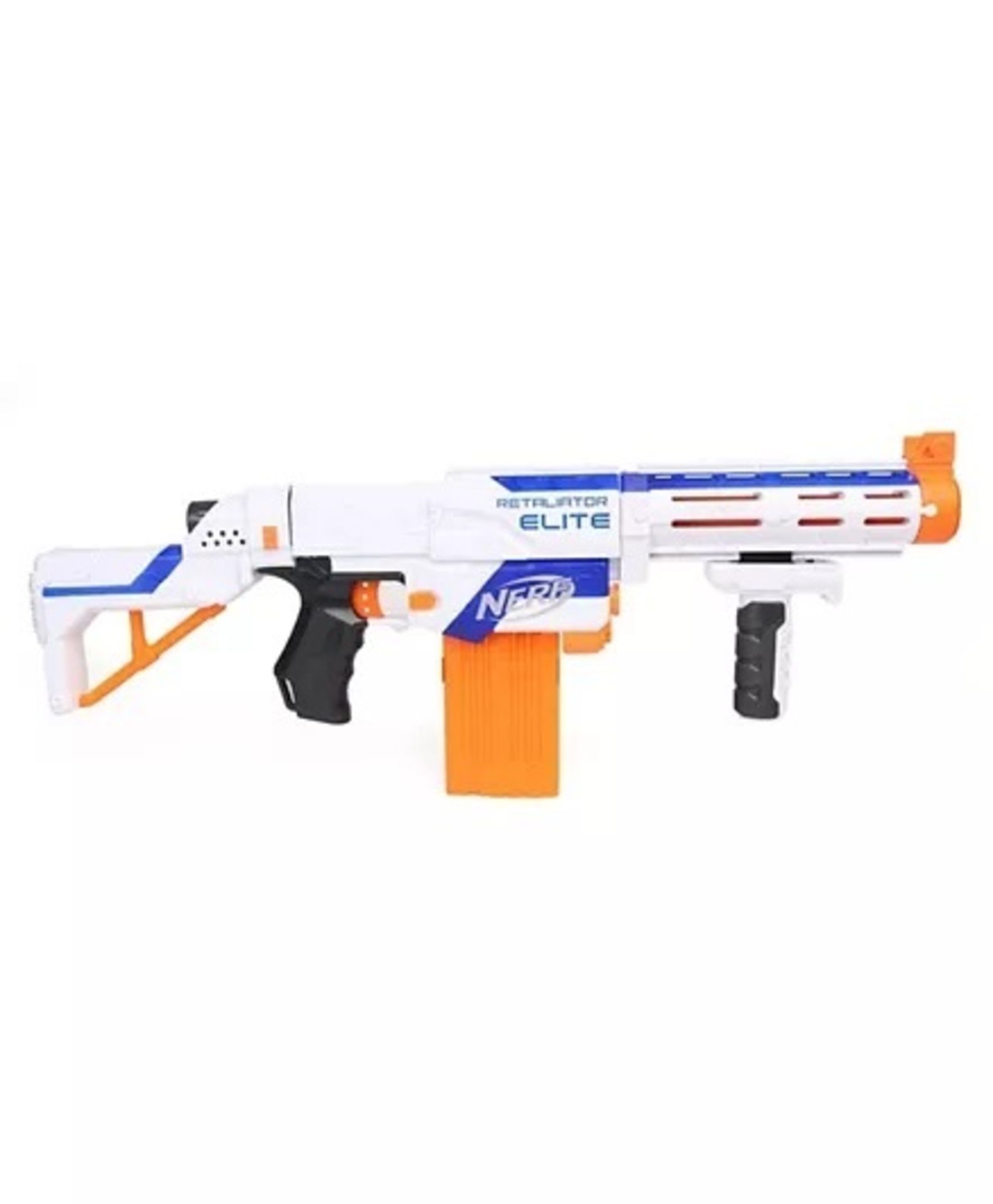 Boxed Nerf Retaliator Motorised Dart Blaster Gun RRP £40 (1026183) (Pictures Are For Illustration