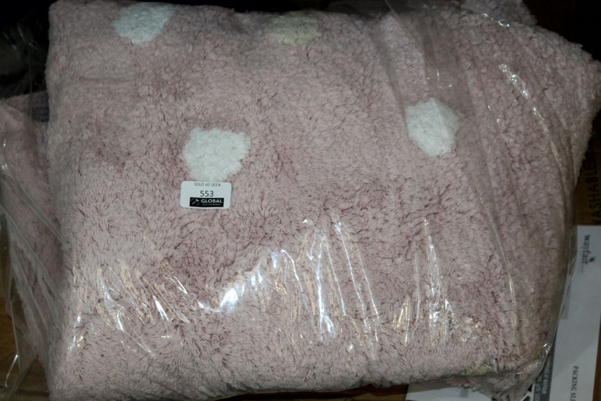 Lorena Canals Biscuit Hand Tufted Cotton Paint 140cm Diameter Floor Rug RRP £80 (Appraisals Are