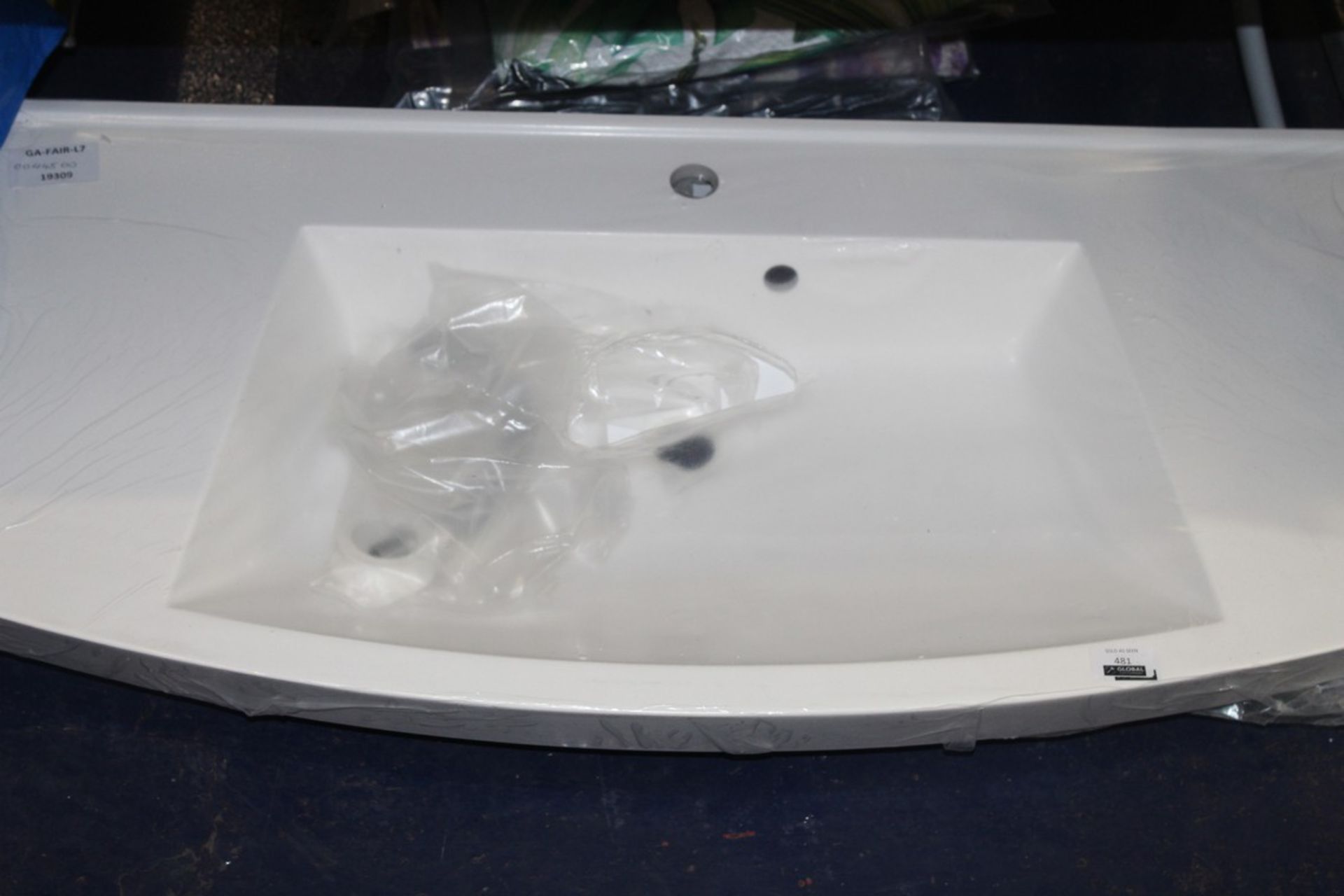 Large Vanity Top Basin RRP £120 (19309) (Pictures Are For Illustration Purposes Only) (Appraisals