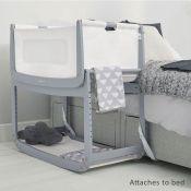 Boxed Snuz Pod 3 Wooden Bedside Crib RRP £190 (1125855) (Pictures Are For Illustration Purposes