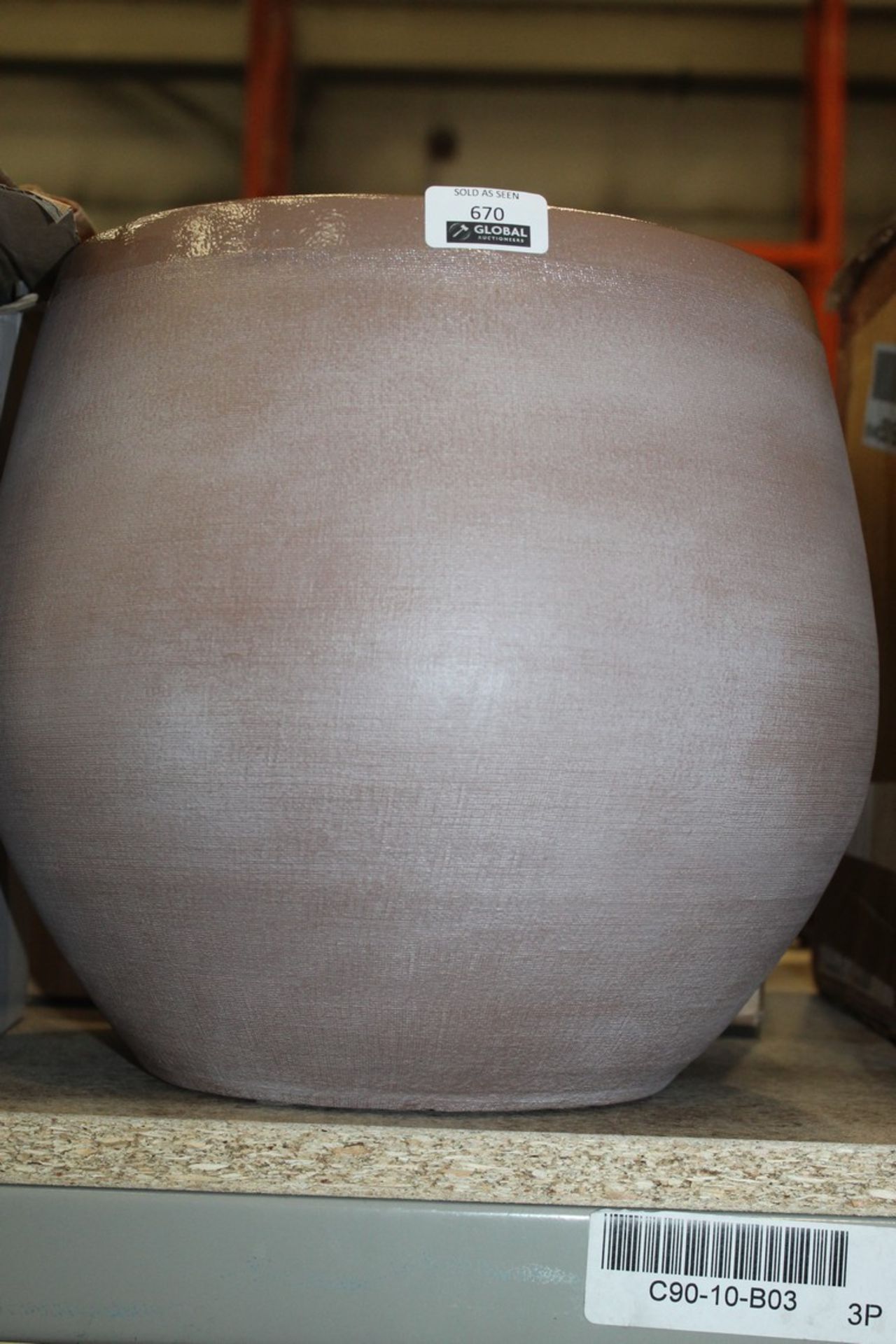 Ceramic Plant Pot RRP £70 (Appraisals Are Available Upon Request) (Pictures Are For Illustration