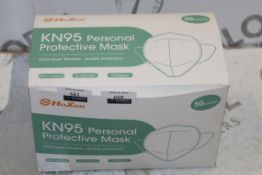 Box Of The Hoxon KN95 Masks (Appraisals Are Available Upon Request) (Pictures Are For Illustration