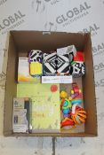 Box To Contain 7 Assorted Items To Include Baby Einstein Infinity Cube, Tommee Tippee Made For Me