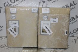 Assorted Serene Bedding Items To Include Curtains & King Size Duvet Cover RRP £35 Each (12731) (