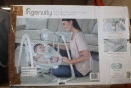 Boxed Ingenuity Convert Me Swing To Seat Portable Swing RRP £80 (1056386) (Pictures Are For