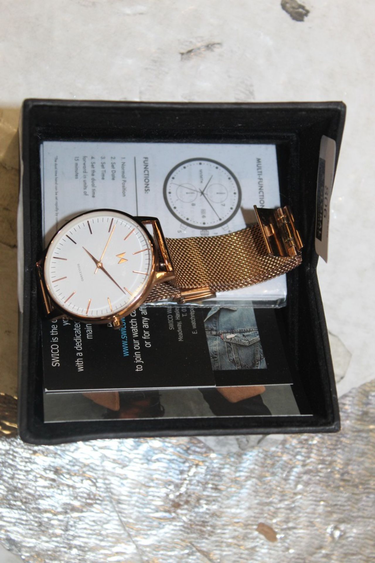 Boxed Boulevard Bracelet Strap Wrist Watch RRP £115 (1152357) (Pictures Are For Illustration