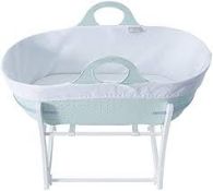 Boxed Tommee Tippee Sleppee Moses Basket & Stand RRP £100 (1042436) (Pictures Are For Illustration