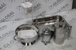 Assorted Items To Include Cafetieres, Pasta Storage Pots, Coffee Presses And Roasting Dishes RRP £